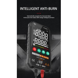 Digital multimeter - 6000 counts - RMS AC DC NCV transistor - capacitor - temperature / voltage smart meterMultimeters
