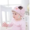 Protective soft hat - safety helmet design - with velcro / adjustable strapHats & Caps
