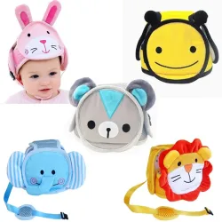 Protective soft hat - safety helmet design - with velcro / adjustable strap