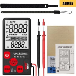 Digital multimeter - 9999 counts - DC / AC / Ohm / NCV / Hz / live wire tester - LCD color displayMultimeters