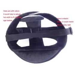 Protective soft hat - safety helmet design - with velcro / adjustable strapHats & Caps
