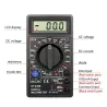 DT-830B - LCD digital multimeter - 1999 counts - AC / DC / Ohm / voltage tester - 750 - 1000V