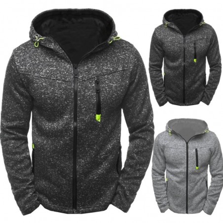 Men's cotton hoodie with zipperHoodies & Sweatshirt