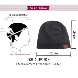 Tykk / varm strikkelue - unisex