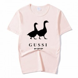 Classic t-shirt with short sleeve - funny duck print - unisex