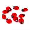 Wooden ladybugs stickers 100 pieces