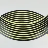 Car wheel reflective strips - stickers - 16 pieces