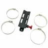 Fire extinguisher holder - adjustable - aluminumSafety & protection