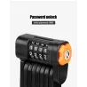 Bicycle anti theft lock - foldable - 4 digit password
