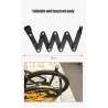 Bicycle anti theft lock - foldable - 4 digit password