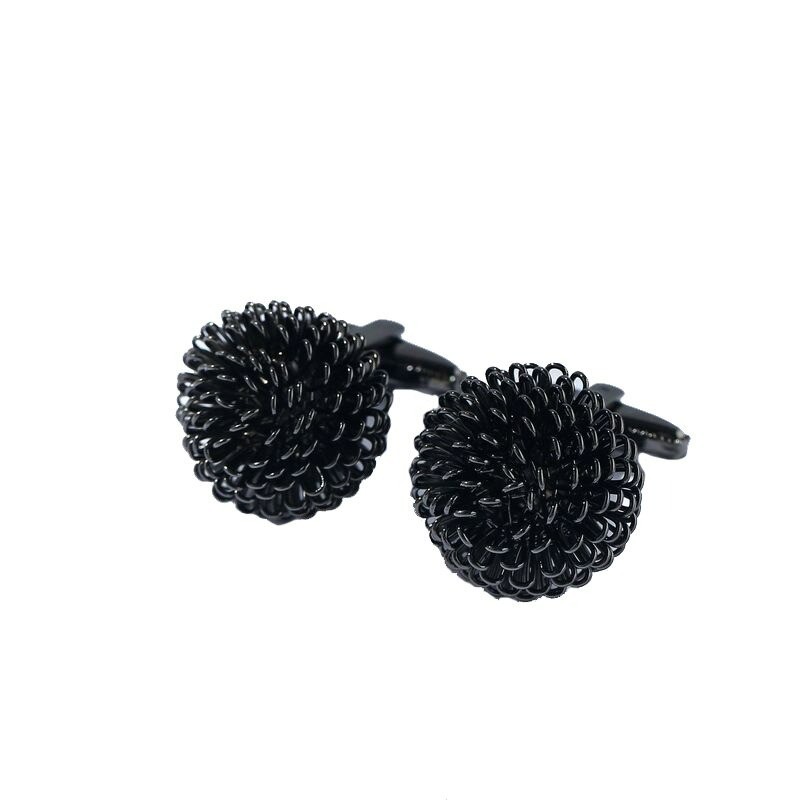 Bow-knot / ball - gold / silver metal cufflinksCufflinks