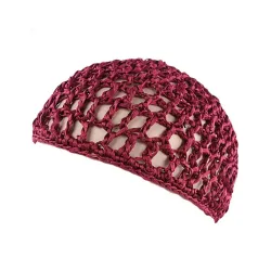 Mesh crochet cap - trendy hair net