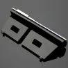 Car front grille decoration - chrome - for Audi S-LineGrilles
