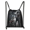 Unisex canvas backpack - with drawstrings - grim reaper / skull / death