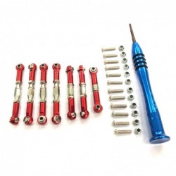 Metal steering swing arm base - C rear Hub seat - servo pull rod - for WLtoys-S 1:14 144001 RC carR/C car