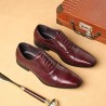Elegant leather flat shoes - snake skin pattern - with lacesShoes