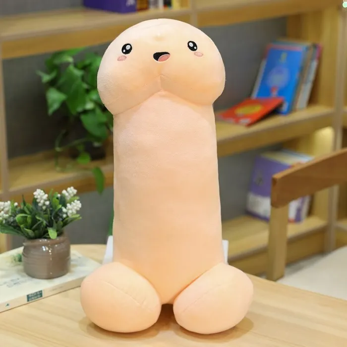 Penis shaped toy - funny plush pillow