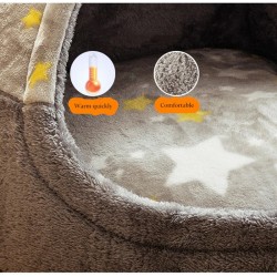 Warm pet bed - soft kennel - washable - non-skid