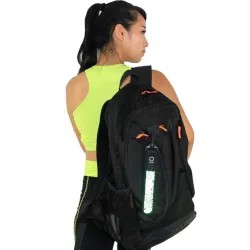Reflective strap - safety keychain with LED - for cycling / running / night walking