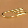 Vintage brass loop - key holder organiser - keychain