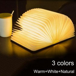 3D book shaped night light - foldable - magnetic - LED - USB - 5VLights & lighting