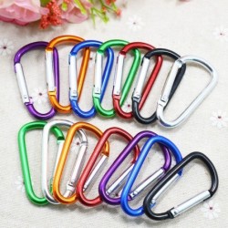 Alloy carabiner with buckle - keychain - 5 piecesKeyrings