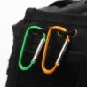 Alloy carabiner with buckle - keychain - 5 piecesKeyrings