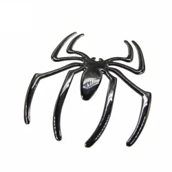 3D spider - car sticker - chromeStickers