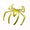 3D spider - car sticker - chrome