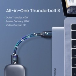 UGREEN - USB C HUB dual type-C to multi USB 3.0 4K HDMI - adapter Thunderbolt 3 - for MacBook Pro AirHubs