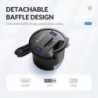Desktop grommet - USB 3.0 HUB type-C - high speed splitter - with SD / TF / headphone / microphone adapter - for PC