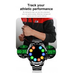 LIGE - Smart Watch - Bluetooth - heart rate monitoring - music control - waterproof