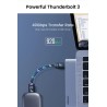 UGREEN - USB C HUB dual type-C to multi USB 3.0 4K HDMI - adapter Thunderbolt 3 - for MacBook Pro AirHubs