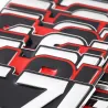 3D metal car sticker - engine size emblem - 4.0L - 7.0L
