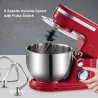 BioloMix - kitchen stand mixer - stainless steel bowl - 6-speed / whisk / dough kneading - 1200W / 5L