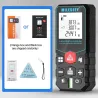 Mileseey - laser rangefinder - meter - electronic digital tape