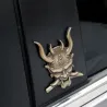 3D warrior - car / motorcycle sticker - metal emblem