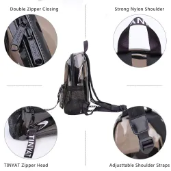 Fashionable transparent backpack - school bagBackpacks