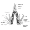 Camping multi tool - pliers / knife / cutter / saw