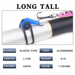 Plastic fishing rod hook - keeper holder lure - 10 pieces