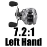 Professional fishing reel - long casting - ultra light - 7.2:1 / 8.1:1 - 18LB