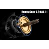 Professional fishing reel - long casting - ultra light - 7.2:1 / 8.1:1 - 18LB
