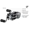 Professional fishing reel - long casting - ultra light - 7.2:1 / 8.1:1 - 18LB