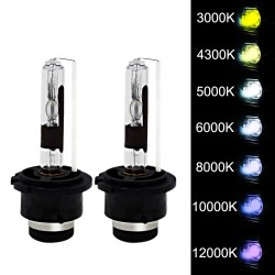 Car headlamp - HID - Xenon bulb - D4R / D4S / D2R / D2S - 12V / 35W - 2 piecesXenon