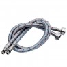 Kitchen faucet - pull-out head nozzle - rotatable - stainless steelKitchen faucets