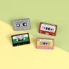 90's music tape - vintage enamel pin
