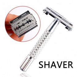 Shaving razor - double edge - with one blade