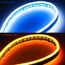 Car LED DRL strip - turn signal / fog lights - flexible - 12VDaytime Running Lights (DRL)