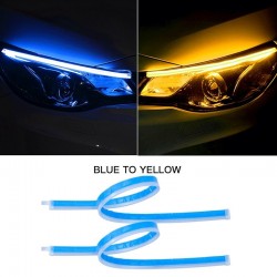 Car LED DRL strip - turn signal / fog lights - flexible - 12VDaytime Running Lights (DRL)