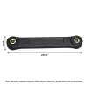 Universal extension wrench - with 2 adapters - 3/8"Wrenches
